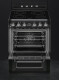 Smeg TR60IBL - Cocina con Placa de Inducción y Horno Eléctrico Clase A Negra