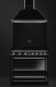 Smeg TR90IBL9 - Cocina con Placa de Inducción y Horno Eléctrico Clase A Negra