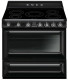 Smeg TR90IBL9 - Cocina con Placa de Inducción y Horno Eléctrico Clase A Negra