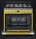 Smeg CPF9GMYW - Cocina con Placa de Gas y Horno Eléctrico Clase A+ Amarilla
