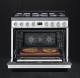 Smeg CPF9GMWH - Cocina con Placa de Gas y Horno Eléctrico Clase A+ Blanca