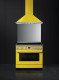 Smeg CPF9IPYW - Cocina con Placa de Inducción y Horno Pirolítico Clase A+ Amarilla
