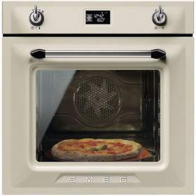 Smeg SFP6925PPZE1 - Horno Multifunción Rústico Pirolítico A+ Crema