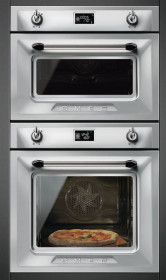 Smeg SFP6925XPZE1 - Horno Multifunción Rústico Pirolítico A+ Inox