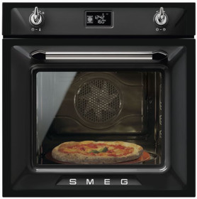 Smeg *DISCONTINUADO* SF6922NPZE1 - Horno Multifunción 60 Cm Vapor Clean Clase A+ Negro
