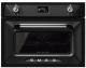 Smeg SF4920VCN1 - Horno Compacto 45 Cm Vapor Clase A+ Vapor Clean Negro