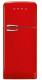 Smeg *DISCONTINUADO* FAB50RRD - Frigorífico 2 Puertas 187.2x79.6 Cm NoFrost Clase A++ Rojo