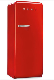 Smeg CVB20RR1 - Congelador Vertical 151x60 Cm Clase A+ 170 litros Rojo