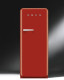 Smeg CVB20RR1 - Congelador Vertical 151x60 Cm Clase A+ 170 litros Rojo