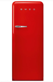 Smeg CVB20RR1 - Congelador Vertical 151x60 Cm Clase A+ Bisagras Derecha Rojo