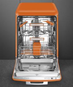 Smeg LVFABOR - Lavavajillas Libre Instalación 60 Cm 13 Cubiertos Naranja