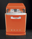 Smeg LVFABOR - Lavavajillas Libre Instalación 60 Cm 13 Cubiertos Naranja