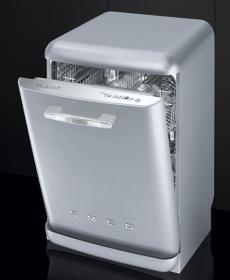 Smeg LVFABSV - Lavavajillas Libre Instalación 60 Cm 13 Cubiertos Gris