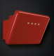 Smeg KFAB75RD - Campana Decorativa Pared 75 Cm Recirculación Clase B Roja