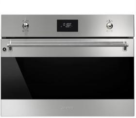 Smeg *DISCONTINUADO* SF4309MX - Horno Microondas Compacto 45 Cm Display LCD Inoxidable