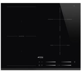 Smeg SI1M7643B - Encimera de Inducción 60 Cm 4 Zonas Touch Control Negra