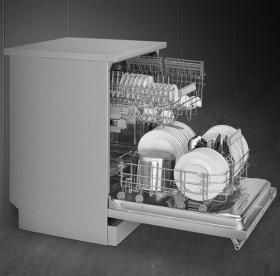 Smeg LVS43STXIN - Lavavajillas 60 Cm 13 Cubiertos Clase A+++ Inoxidable