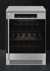 Smeg CVF338X - Vinoteca 38 Botellas Clase A Inoxidable Antihuellas