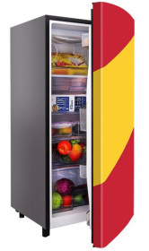 Hisense RR195D4DE1 - Frigorífico 1 Puerta A+ 519x536 Bandera España