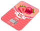 Tm Electron TMPBS027 - Báscula de cocina 14,5x20cm Fresas Vintage