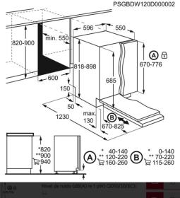 Aeg FSE63717P - Lavavajillas integrable de 60cm para 15 cubiertos A+++