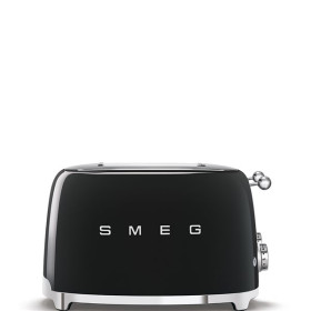 SMEG TSF03BLEU - Tostadora 4 rebanadas, 4x4, Línea Años 50, 950W, Color Negro