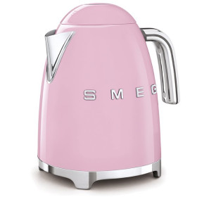 SMEG KLF03PKEU - Hervidor capacidad 1,7 lt Línea Años 50 2400W Color Rosa