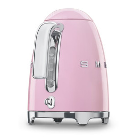 SMEG KLF03PKEU - Hervidor capacidad 1,7 lt Línea Años 50 2400W Color Rosa