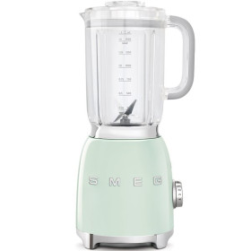 SMEG BLF01PGEU - Batidora de vaso 4 niveles velocidad 1,5l 800W Color verde agua