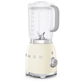 SMEG BLF01CREU - Batidora de vaso 4 niveles velocidad 1,5l 800W Color Crema