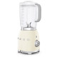 SMEG BLF01CREU - Batidora de vaso 4 niveles velocidad 1,5l 800W Color Crema