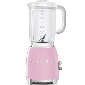 SMEG BLF01PKEU - Batidora de vaso 4 niveles velocidad 1,5l 800W Color Rosa