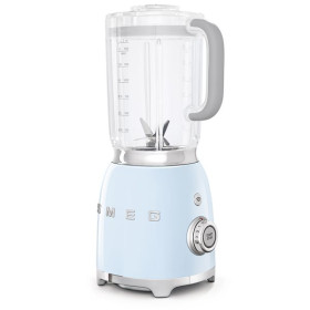 SMEG BLF01PBEU - Batidora de vaso 4 niveles velocidad 1,5l 800W Color Celeste