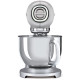SMEG SMF02SVEU - Robot cocina 10 velocidades 4,8l 800W Color Plata