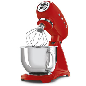 SMEG SMF03RDEU - Robot cocina 10 velocidades 4,8l 800W Color Rojo