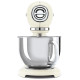 SMEG SMF03CREU - Robot cocina 10 velocidades 4,8l 800W Color Crema