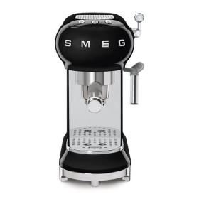 SMEG ECF01BLEU - Cafetera Línea años 50 Thermoblock Capacidad 1l Color negro
