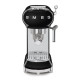 SMEG ECF01BLEU - Cafetera Línea años 50 Thermoblock Capacidad 1l Color negro
