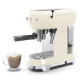 SMEG ECF01CREU - Cafetera Línea años 50 Thermoblock Capacidad 1l Color crema