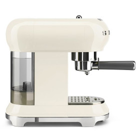 SMEG ECF01CREU - Cafetera Línea años 50 Thermoblock Capacidad 1l Color crema