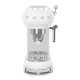 SMEG ECF01WHEU - Cafetera Línea años 50 Thermoblock Capacidad 1l Color blanco
