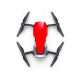 DJI MAVIC AIR FLY - Dron plegable More Combo (Flame Red) estabilizador 4K