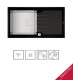 Teka DIAMOND RS15 1C 1E 86 - Fregadero Encastrado Mueble de 50cm Cristal