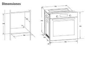 Mepamsa 1.160.529.779 - Horno multifunción Cubik 682 con hidrólisis