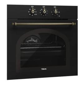 Teka HRB 6100 AT - Horno multifunción rústico Hydroclean® Antracita