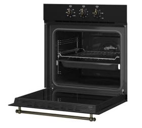 Teka HRB 6100 AT - Horno multifunción rústico Hydroclean® Antracita
