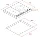 Teka 112500001 - Placa Inducción SLIDE IZS 65600 MSP 5 Zonas 60cm