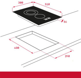 Teka 112500000 - Placa modular Flex inducción SLIDE IZS 34600 DMS 30x51cm