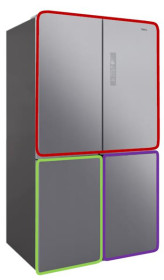Teka 113430009 - Frigorífico americano RMF 77920 SS LongLife No Frost
