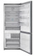 Teka 113400001 - Frigorífico de 70cm RBF 78720 GWH Cristal Blanco NoFrost